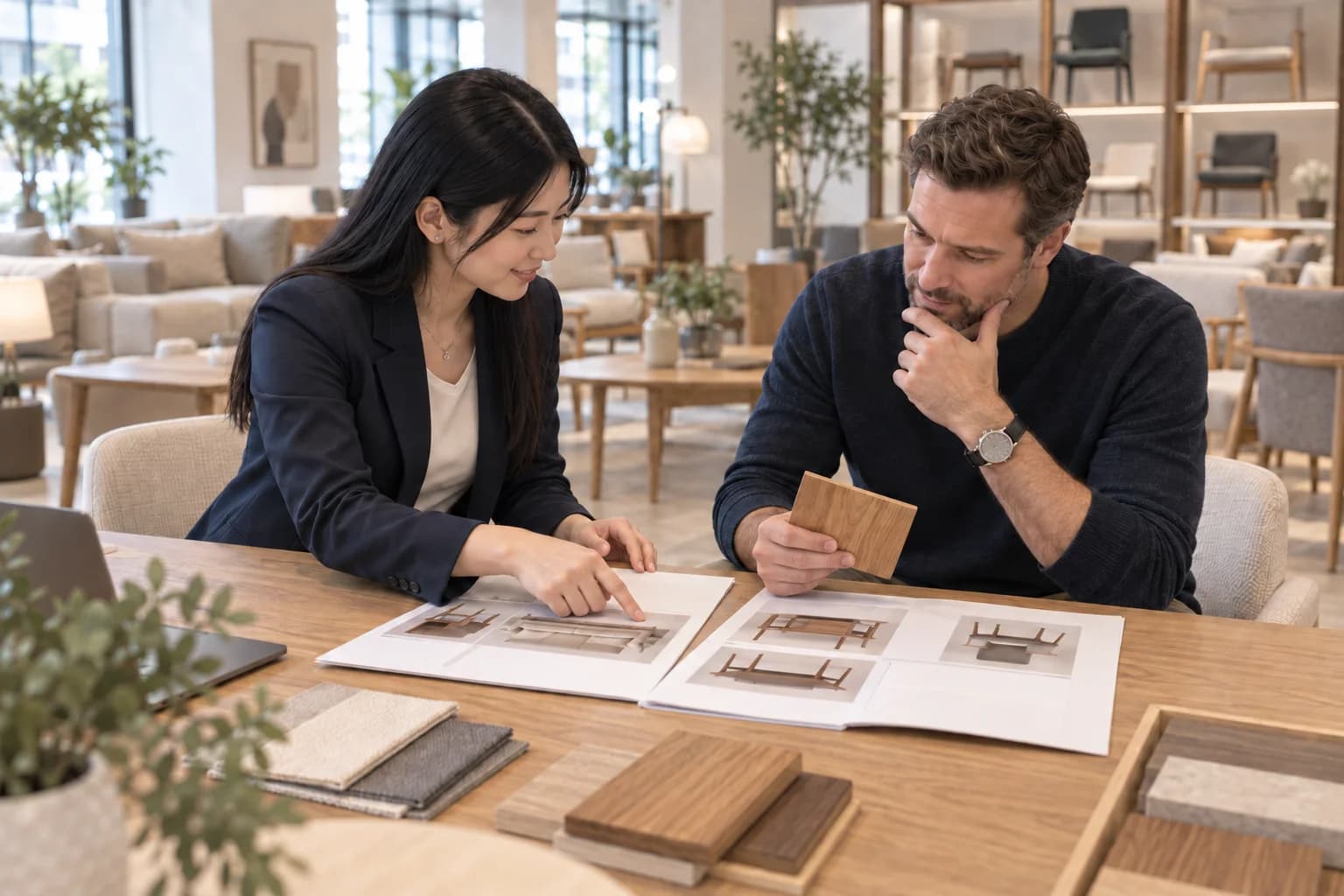 Comparing illustrative supplier product sheets